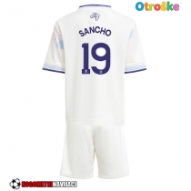 Otroške Nogometnih dresov Aston Villa Jadon Sancho #19 Tretji 2025-26 Kratki rokavi (+ hlače)